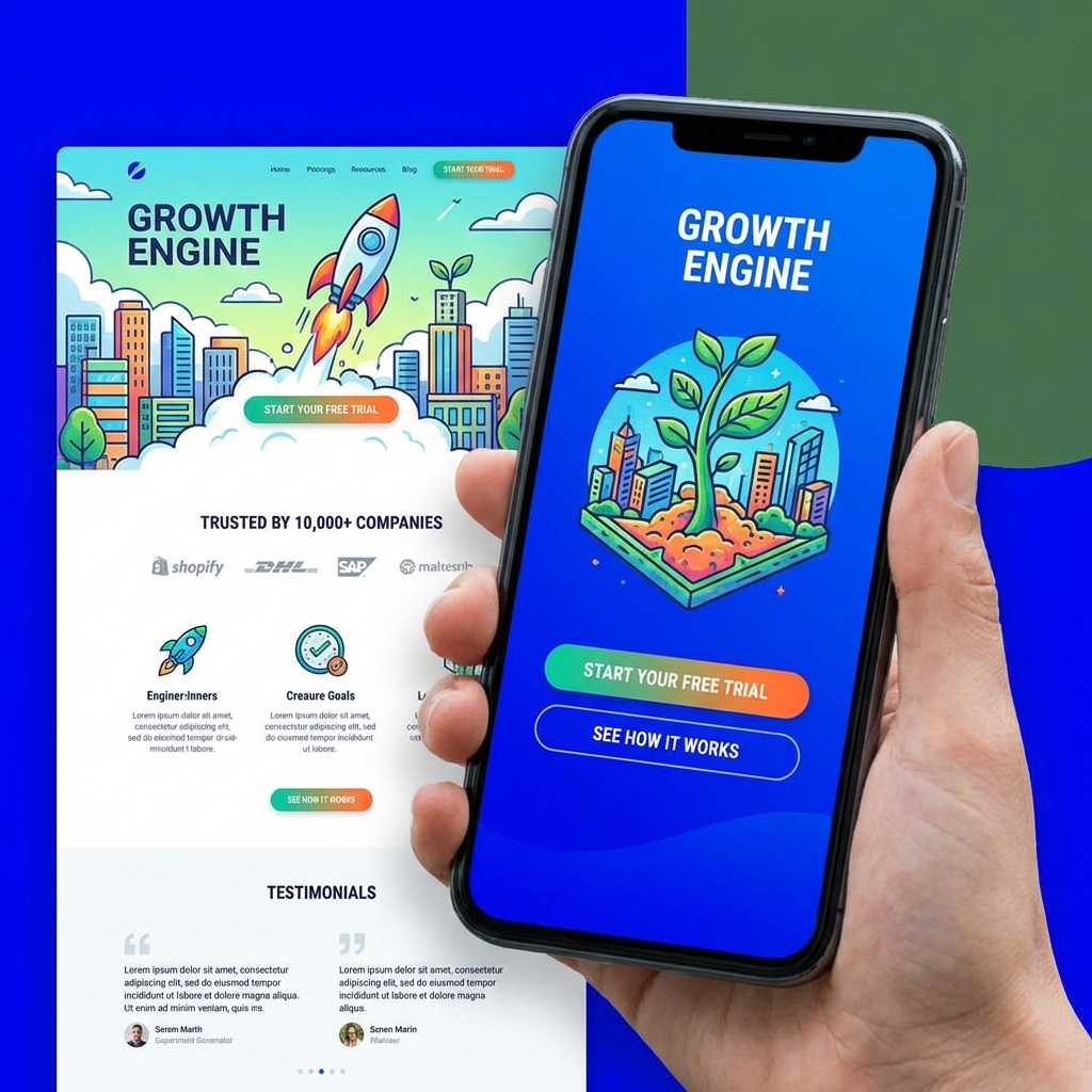 Travel Startup Landing